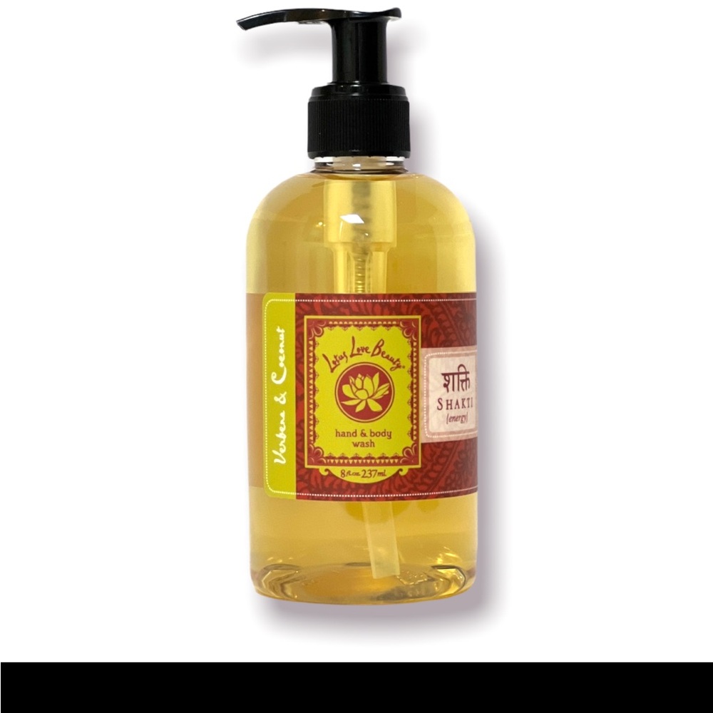 Verbena & Coconut Body Wash - Yellow